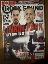 Linkin Park  Rock Sound magazine 2014 Chester Bennington