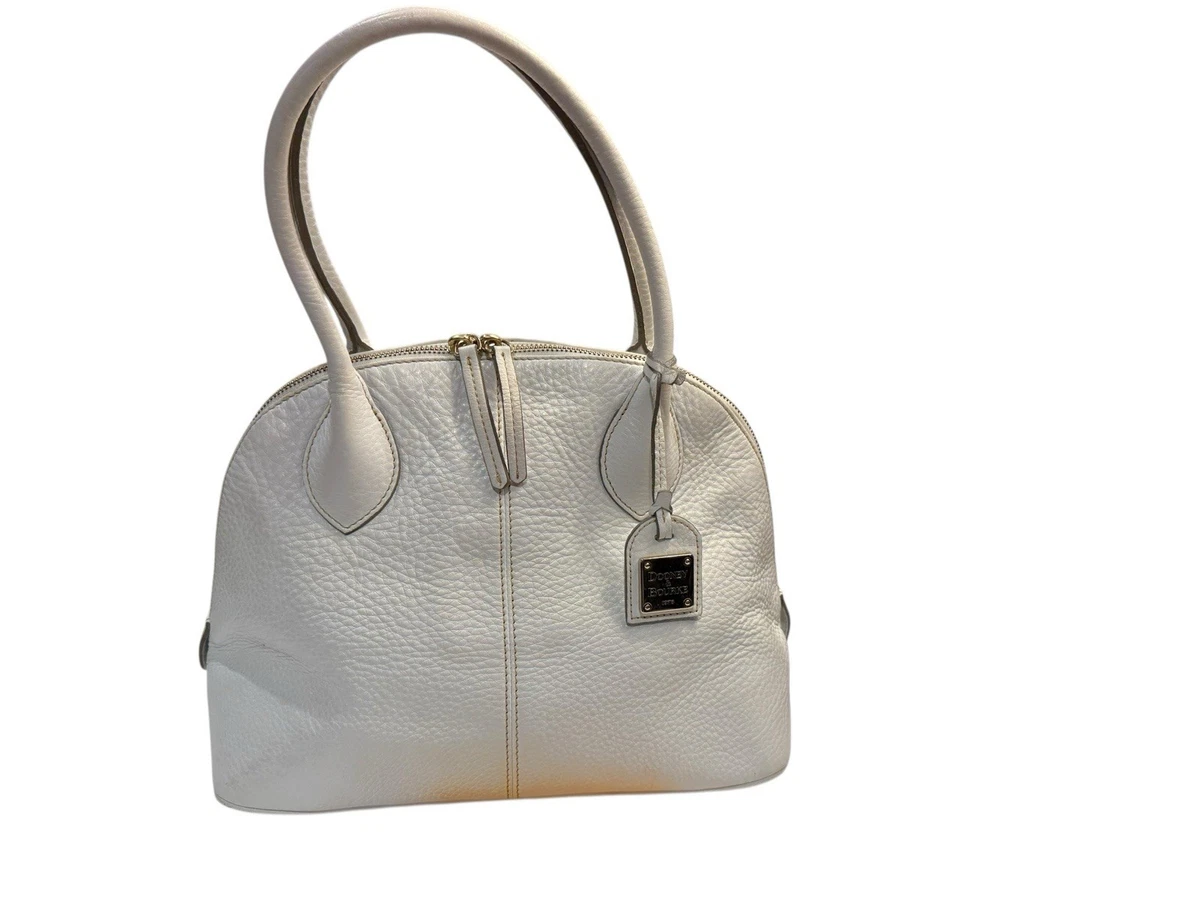 Dooney & Bourke Black & White Signature | Mercari Dooney & Bourke Gray and White Satchel main image 2