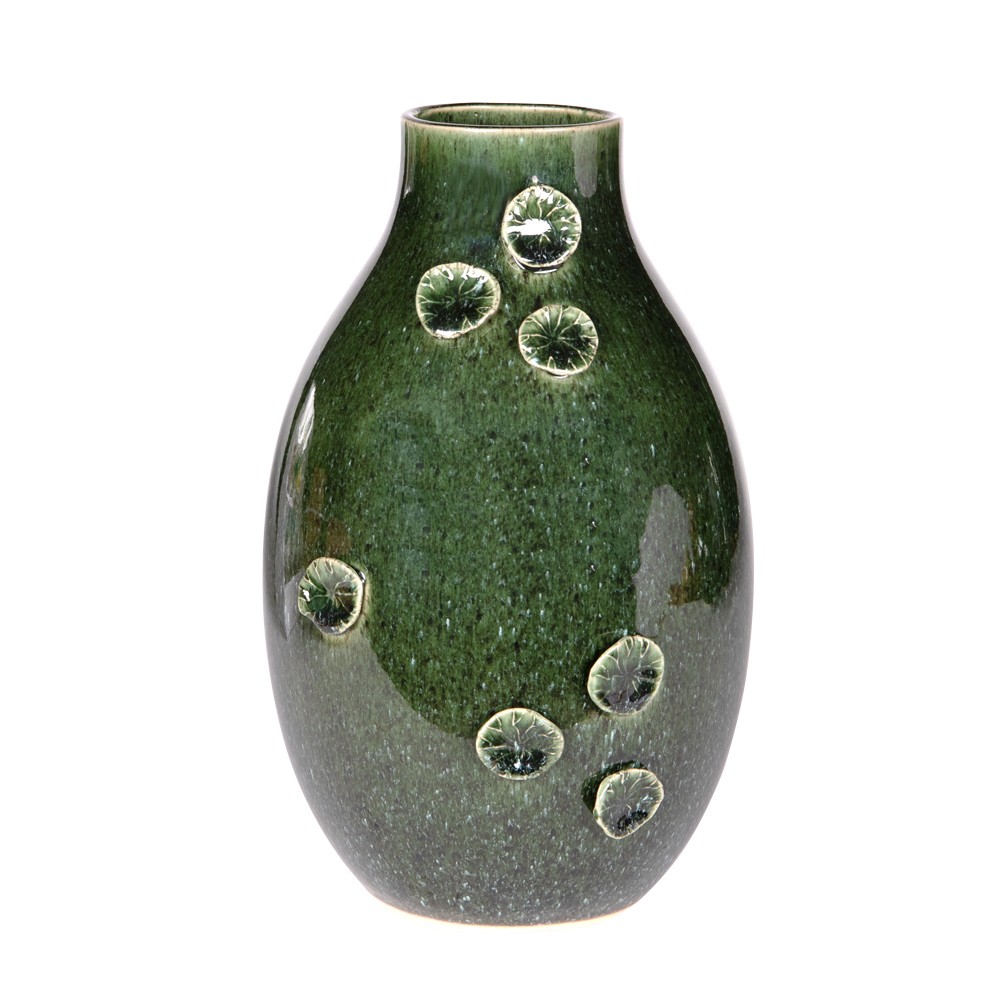 Grand vase col Venus 18x29 cm en céramique design Table Passion pour centre de table