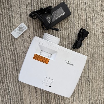 Optoma UHZ66 Laser 4K DLP Projector with HDR - White - OB