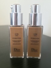 2 pcs Dior Forever Skin Glow 24H Wear Radiant Foundation SPF 35 4,5N 045 20ml