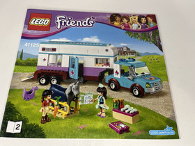 Lego Friends Lot of  8 Instruction Manuals pamplets - No Legos 41312 41127 41333