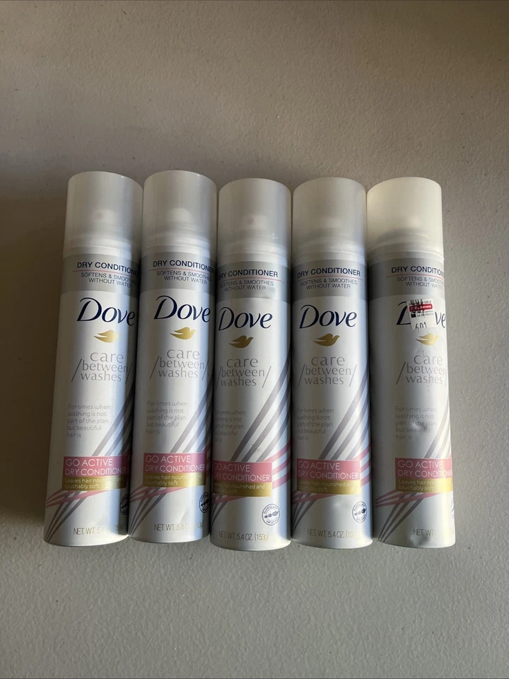 5 Pk Dove Care Between Washes Dry Conditioner Spray 5.4 oz Detangles Anti-Frizz - Image 3 of 3