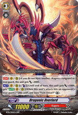 Bushiroad Cardfight Vanguard Dragonic Overlord BT01/004EN RRR Kagero