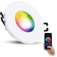 Isawo Einbau Deckenstrahler IP65 Weiß Smart Led Lampe 4W Deckenspot Deckenlampe