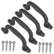 Black Playground Safety Handles 4Pcs Kids Playground Grab Black 4 Pack 