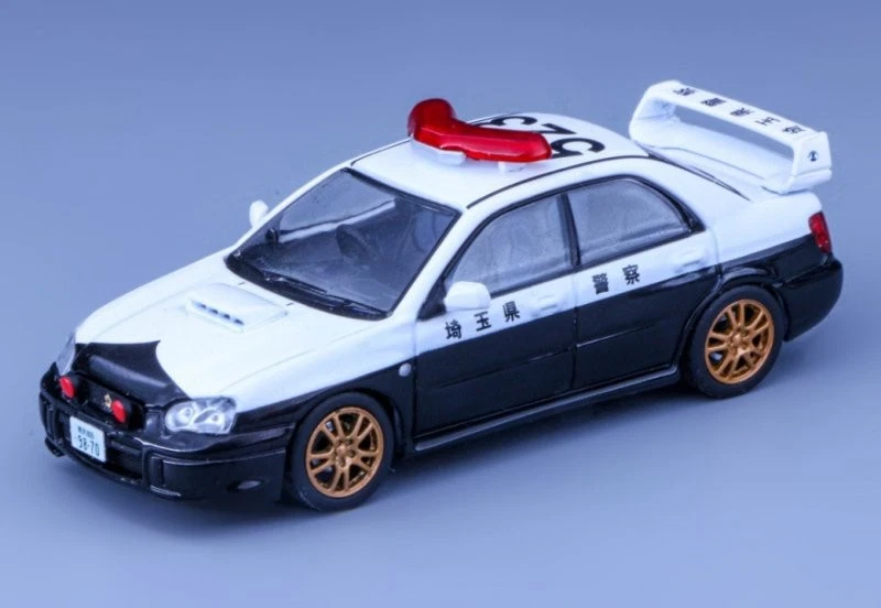 SUBARU Impreza WRX STI - 8th Gen - Police - Furuya 1:64 - Immagine 2 di 4