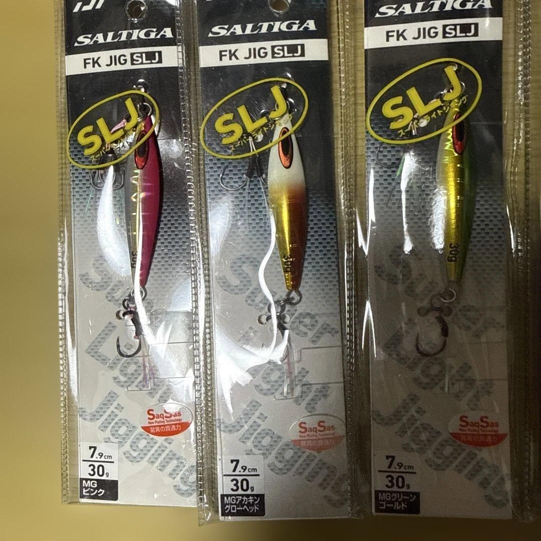 Saltiga FK Jig SLJ 30g 6 pieces set - Image 2
