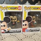 Funko Pop Disney Mickey Mouse Apprentice #426 & Conductor #428 NIB