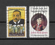 USA, stare znaczki z 1979 roku - stemplowane.