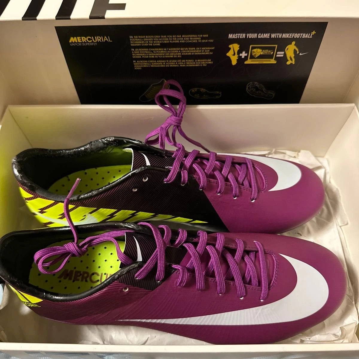 Preços baixos em Nike Mercurial Vapor Superfly III SG | eBay