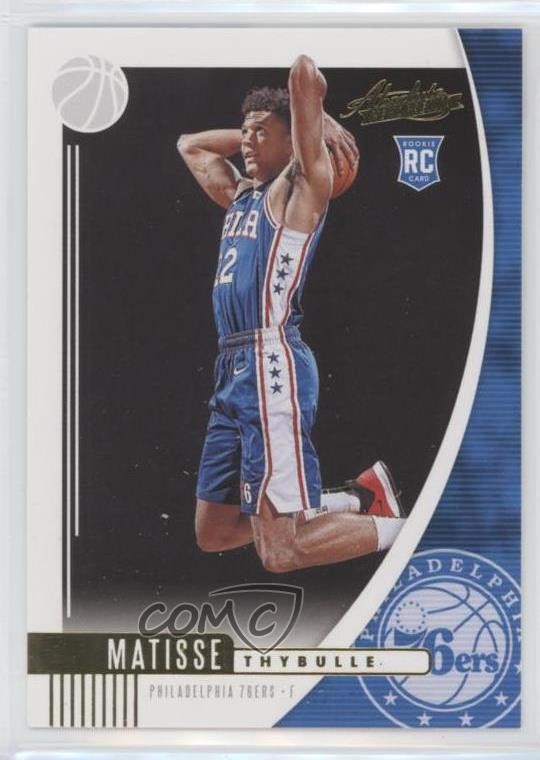 2019-20 Panini Absolute Memorabilia Retail Matisse Thybulle #74 Rookie RC 0w8
