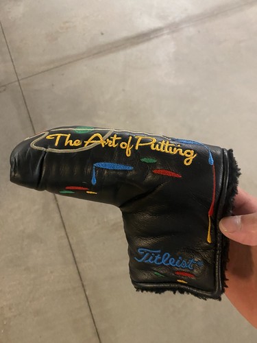 Rare Scotty Cameron The Art Of Putting California Black Blade Putter Headcover