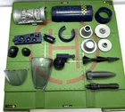 GI Joe Cobra Rattler Parts: Front Landing Gear Covers Missiles 1984 Hasbro