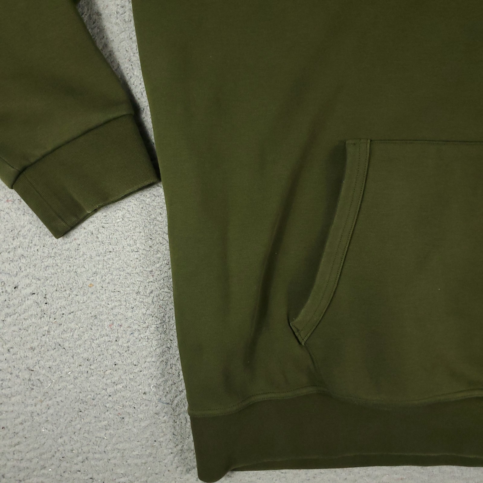 Ralph Lauren maglione uomo 4XLT verde pony pullover felpa con cappuccio