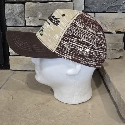 Robin Ruth Colorado Hat Cap Mountains/Brown Strapback Adult Adventure ...