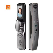 Electronic Smart Door Lock APP Fingerprint Card Password Key Home Security Lock