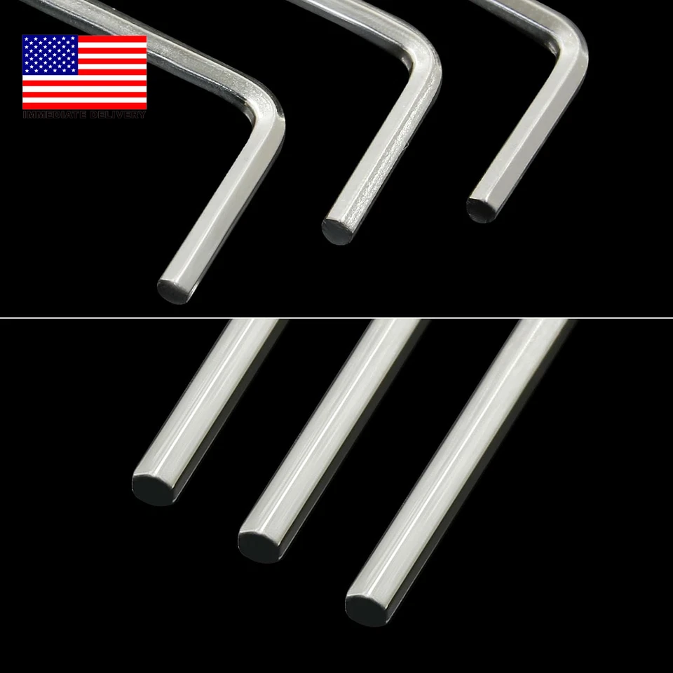 20 Pcs 2Mm/3/32 Inch Allen Wrench, L Shaped Hex Key Wrench, Heavy Duty Steel Hex - Image 4 of 4