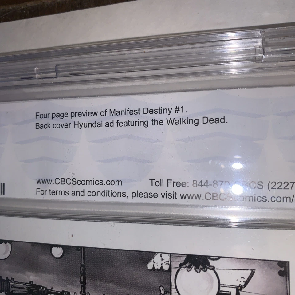 WALKING DEAD #115 CBCS 9.8 COMIC DE NUEVA YORK CON VARIANTE EXCLUSIVA DE NYCC RARO Foto 3 de 4