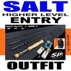 South Pacific HIGHER ENTRY SALT Fly Fishing Outfit Combo rod reel line saltwater