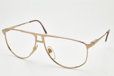eyeglasses SAFILO EMOTIONI gold aviatore style occhiali sport 80s Unisex