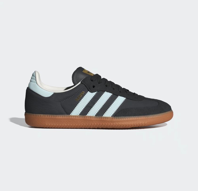 W Adidas Samba OG Carbon Almost Blue Chalk White ID0493 Women 