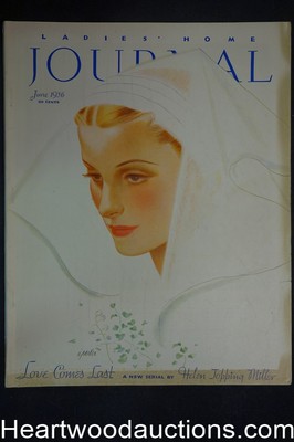 Ladies Home Journal Jun 1936 Al Parker cover
