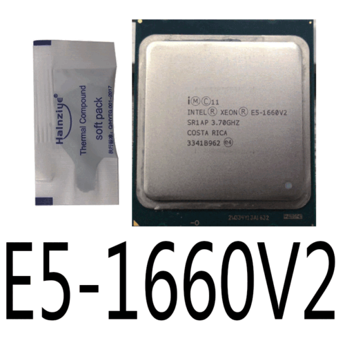 Processeur processeur Intel Xeon E5-1660 V2 3,7 GHz 15 Mo 6 cœurs LGA2011 processeur - Photo 1/1