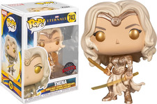 Funko Pop! Eternals - Thena with Weapons Vinyl Figure, 10 Cm Height