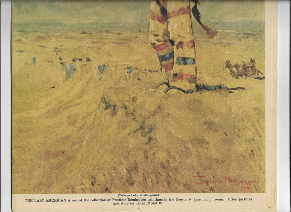 Chicago Grafic 1948 FREDERIC REMINGTON COVER FALCONS FLY FOR RAF beautiful ads - Image 3 of 4