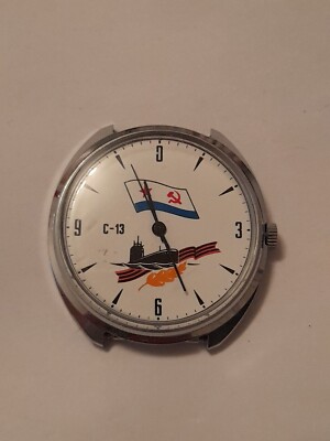  Seltene Raketa U-Boot C 13 Sowjetische Herrenuhr 2609 HA  NEU