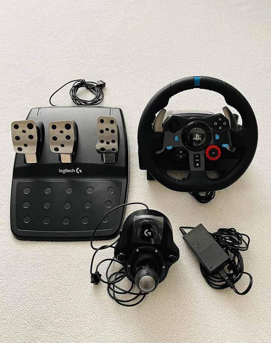 Logitech G29 Driving Force Race Wheel PS4 + Logi G Driving Force Shifter  Bundle (Non-Retail Packaging) 