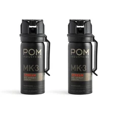 Mk3 Pepper Spray Belt Clip Model Maximum Strength Flip Top Safety 360ฐ Performan