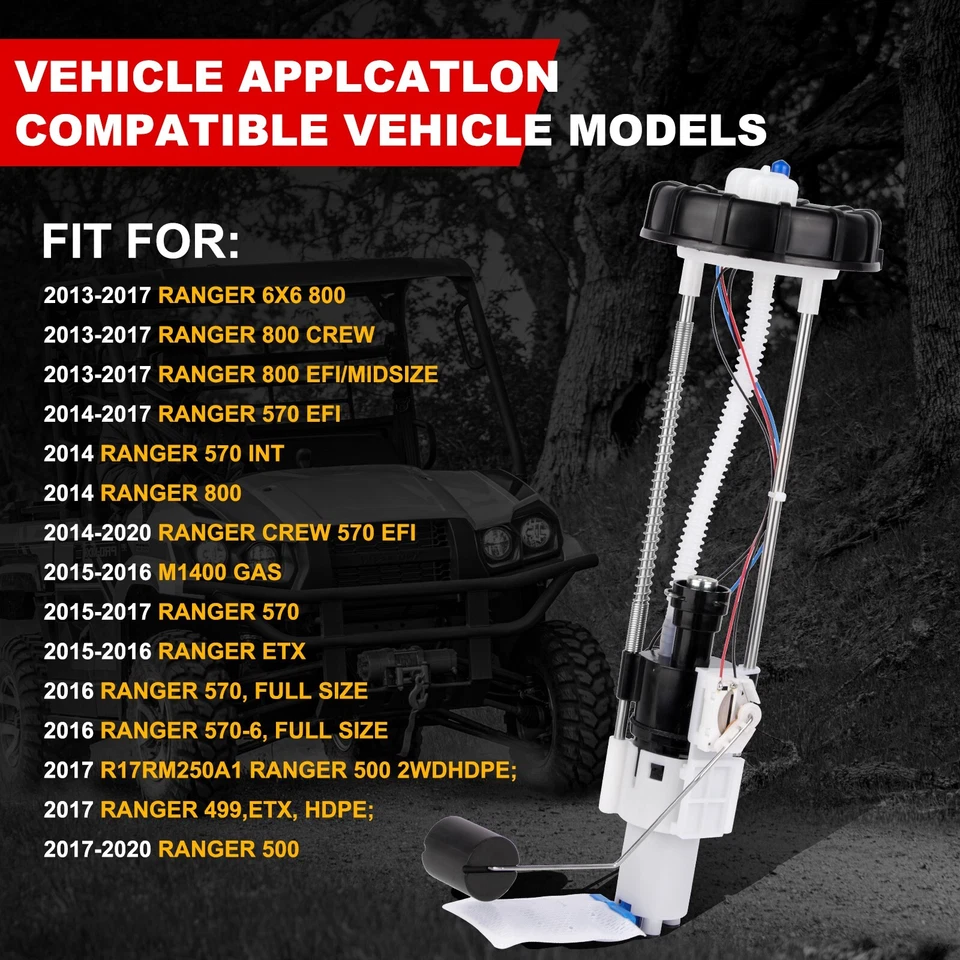 Conjunto de bomba de combustible para Polaris Ranger 570 EFI 2013-2017, RANGER 500 2204945 Foto 2 de 4