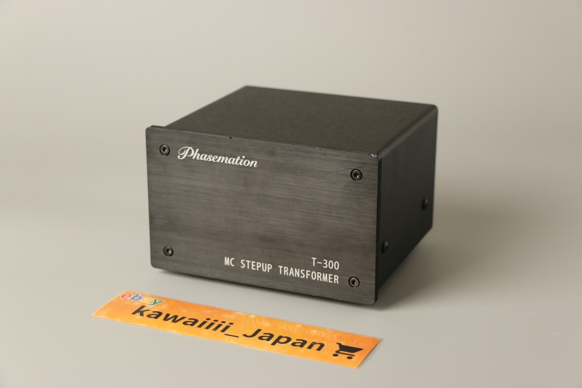 Phasemation T-300 MCステップアップトランスフォーマー 超美品 希少】Phasemation T-300 MCステップアップトランス