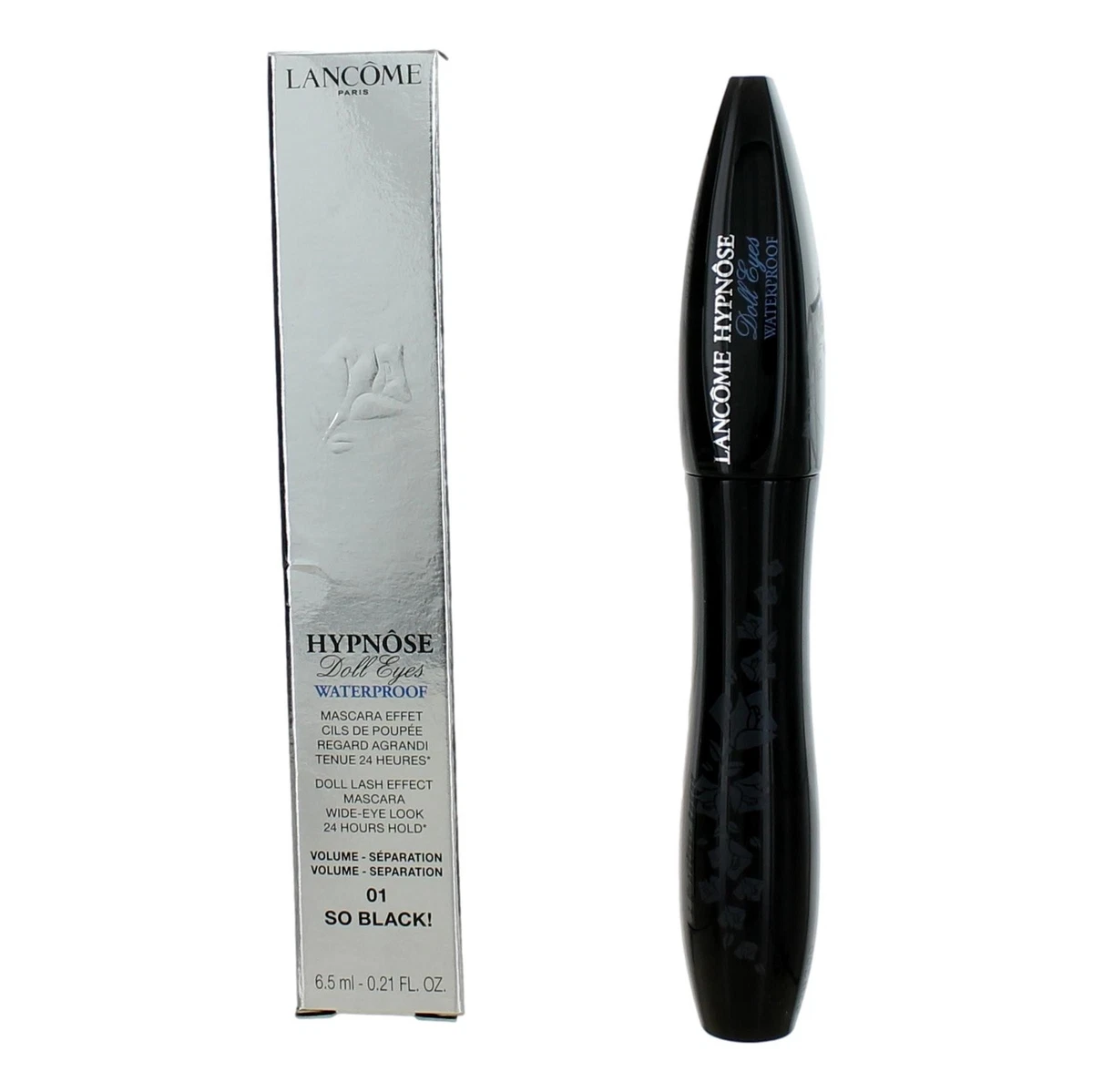  Lancôme Hypnôse Doll Eyes Volumizing Mascara - For Volume &  Wide Eye Effect - 01 So Black! : Beauty & Personal Care