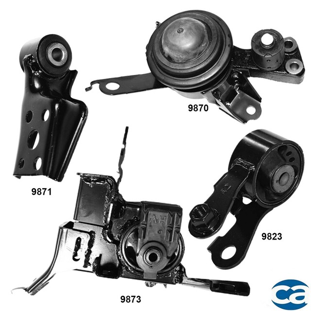 Engine Motor Mounts & Auto Trans. Mount 4Pcs Set for Toyota Prius C 12