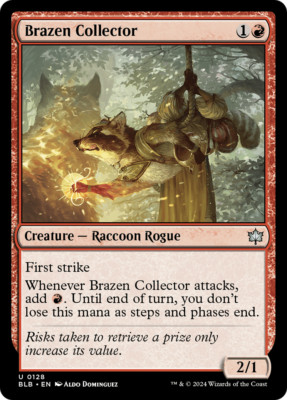x4 Brazen Collector BLB Bloomburrow MTG 128 UNCOMMON M/NM 4x