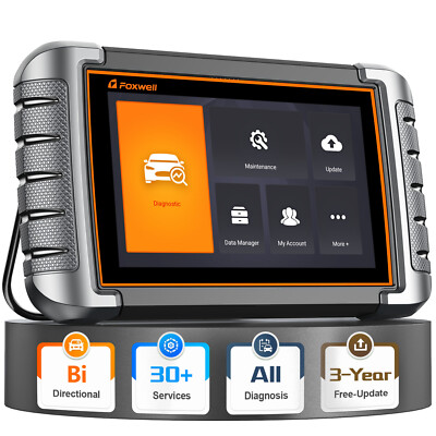 FOXWELL NT809 All System Bidirectional Car OBD2 Scanner Diagnostic Tool DPF TPMS