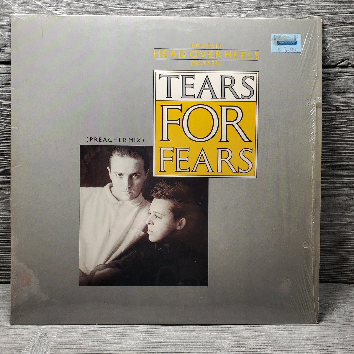 Vintage 1985 Tears For Fears Head Over Heels / Broken 12”Vinyl