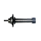 Beer Faucet Shank for Perlick Style Draft Kegerator 4-1/8in Brass Nut and Tail