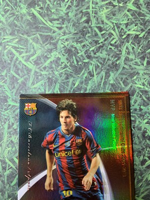 Panini WCCF 2009-10 Lionel Messi FC Barcelona Refractor Panini WCCF 2009-10 Lionel Messi FC Barcelona Refractor