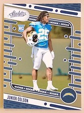 2024 Panini Absolute Rookie RC Blue Foil #162 Junior Colson