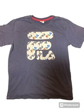 Fila Youth Boy's Shirt Sizes XL 18/20 Navy Blue