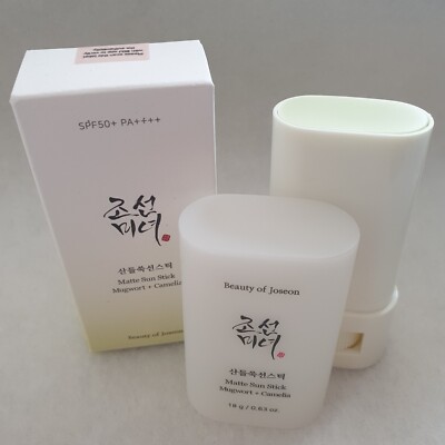 BEAUTY OF JOSEON Matte Sun Stick SPF50 Full Size 18g Beifuß + Grüntee Neu in OVP