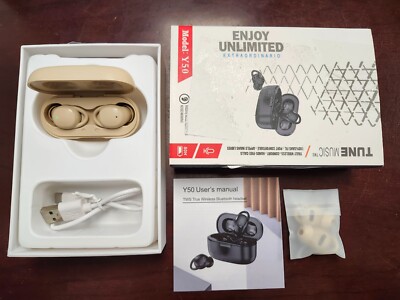  ESSONIO Y50 Wireless Bluetooth Sleep Headphones Noise Cancelling Earbuds B 
