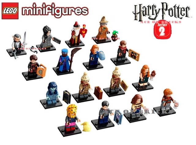 lego harry potter minifigures 60 pack box