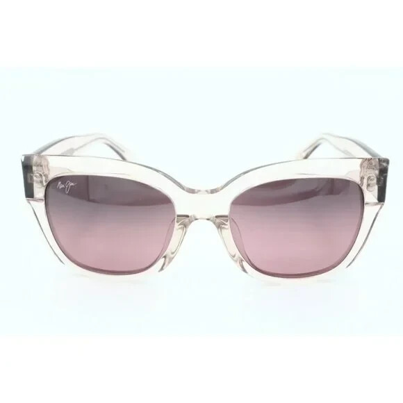 Maui Jim Siren Song MJ 801-05B Square Pink Sunglasses Purple 