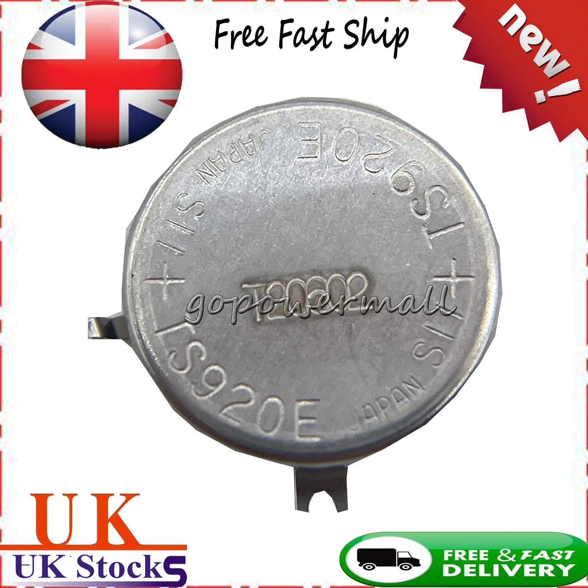 Seiko Solar Watch Capacitor Battery 302334T 3023 34T f V172 V174 V175 V176 VX33