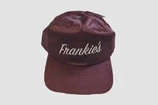 Mad Engine Mens Womens Frankie's Silk Burgandy Snapback Hat Cap New NWT